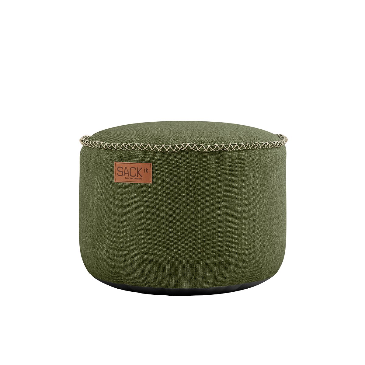 SACKit Cobana pouf olive green