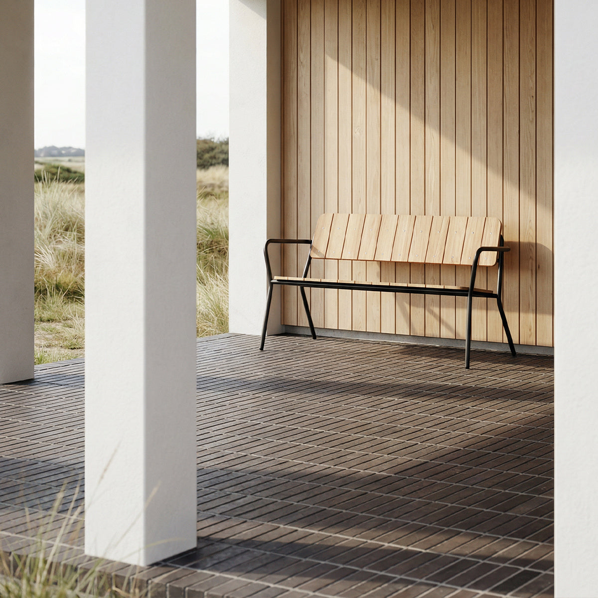SACKit Kirra Patio bench black