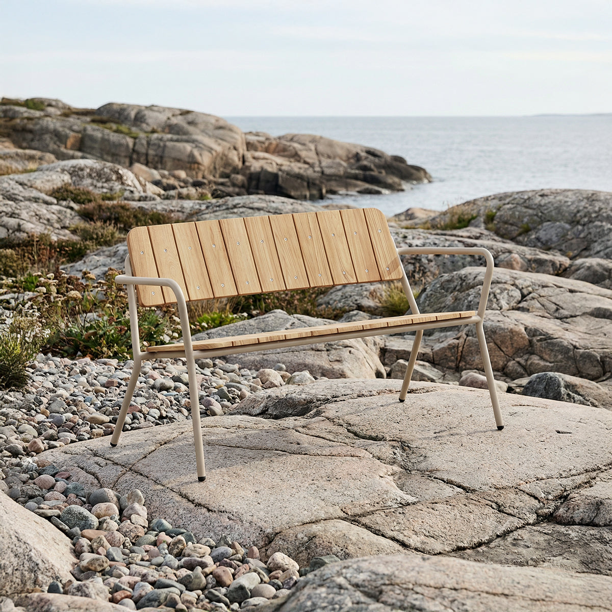 SACKit Kirra Patio bench taupe