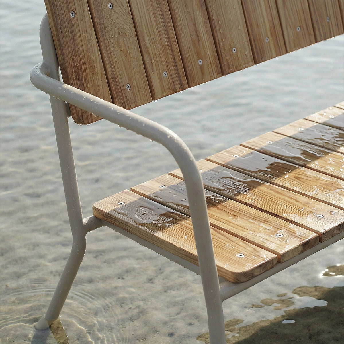 SACKit Kirra Patio bench taupe