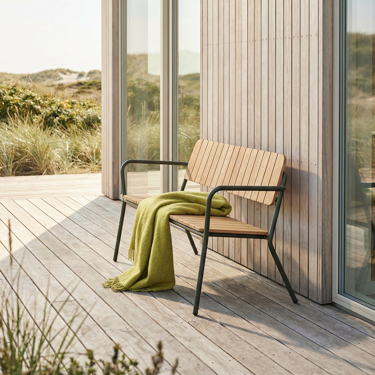 SACKit Kirra Patio bench olive green