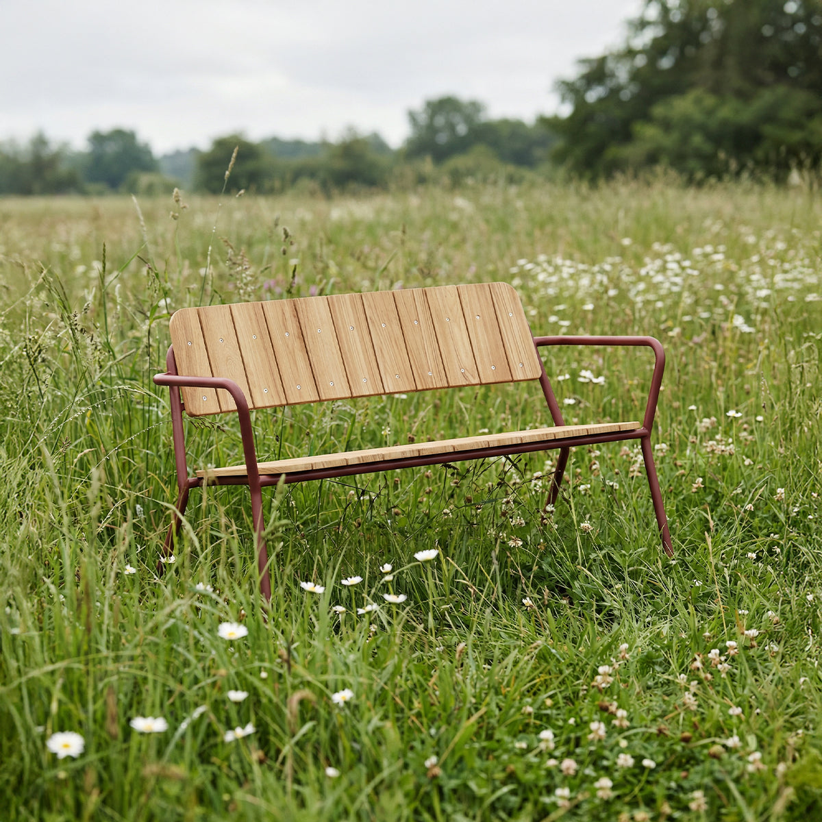 SACKit Kirra Patio bench chestnut