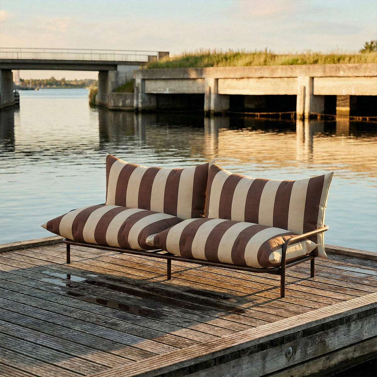 SACKit Mollis sofa chestnut
