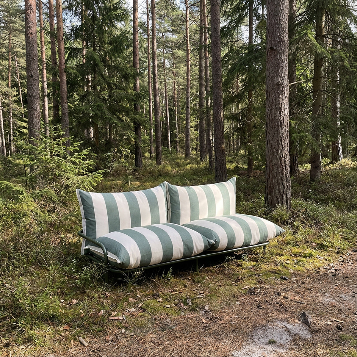 SACKit Mollis sofa olive green