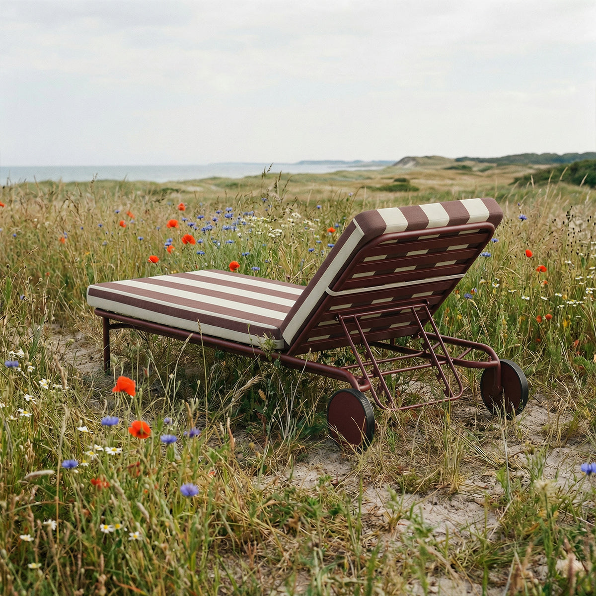 SACKit Mollis sunbed chestnut