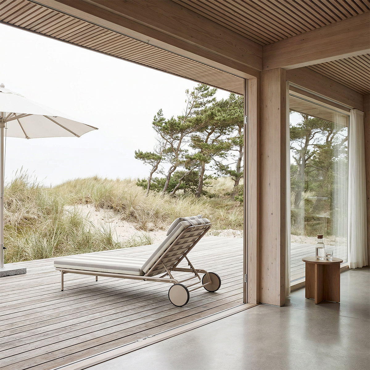 SACKit Mollis sunbed taupe