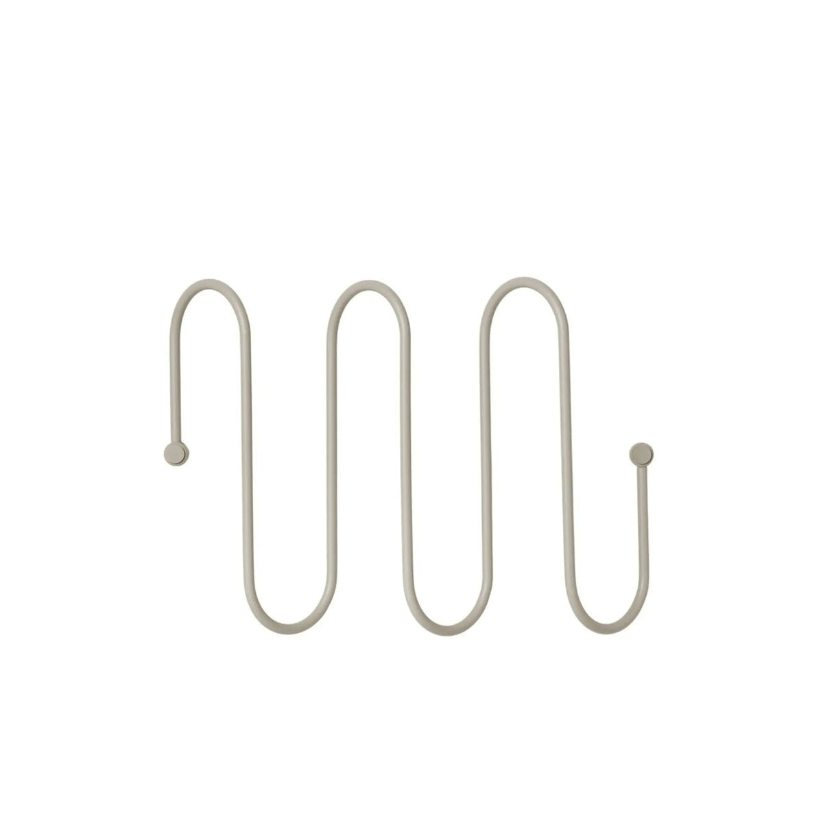 Blomus Curl naulakko M vaaleanharmaa - Laatukaluste