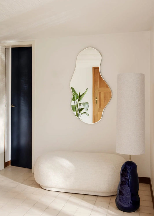 Ferm Living Pond L peili messinki - Laatukaluste