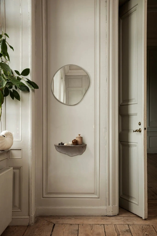 Ferm Living Pond S peili kromi - Laatukaluste