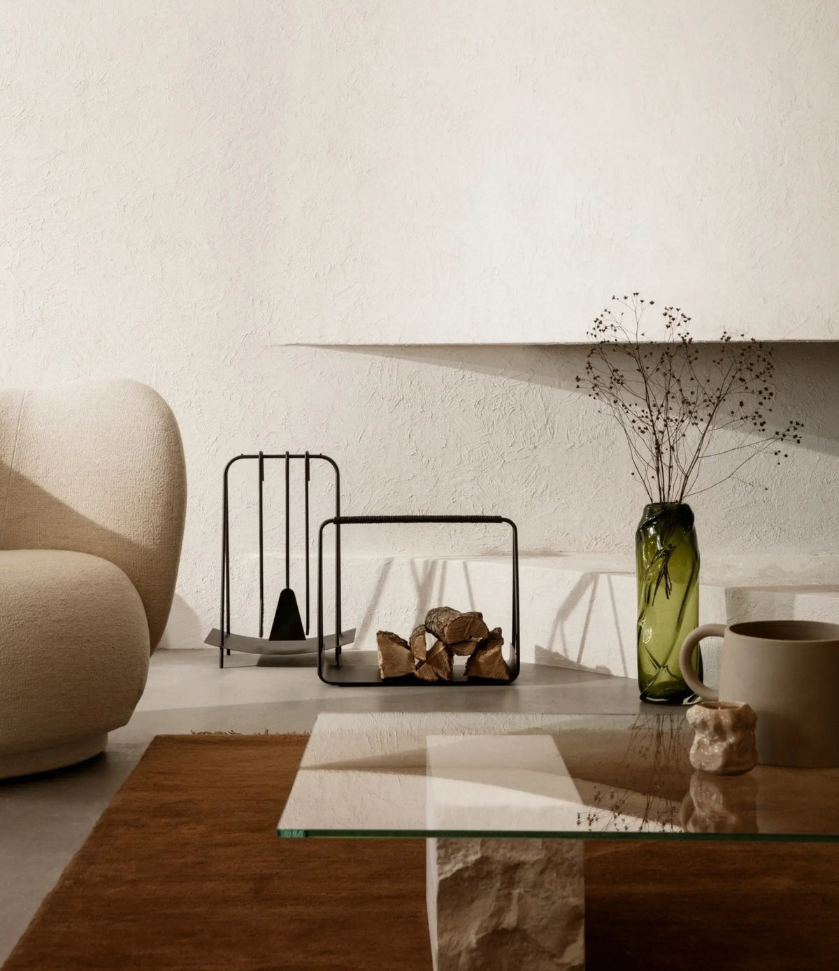 Ferm Living Port takkavälineet musta - Laatukaluste