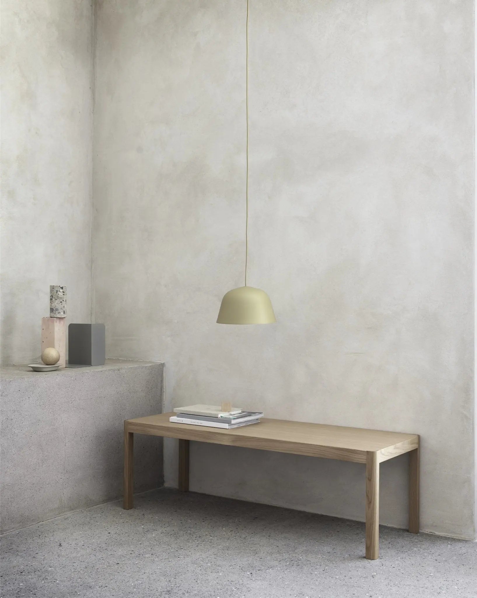 Muuto Compile kirjatuki harmaa - Laatukaluste