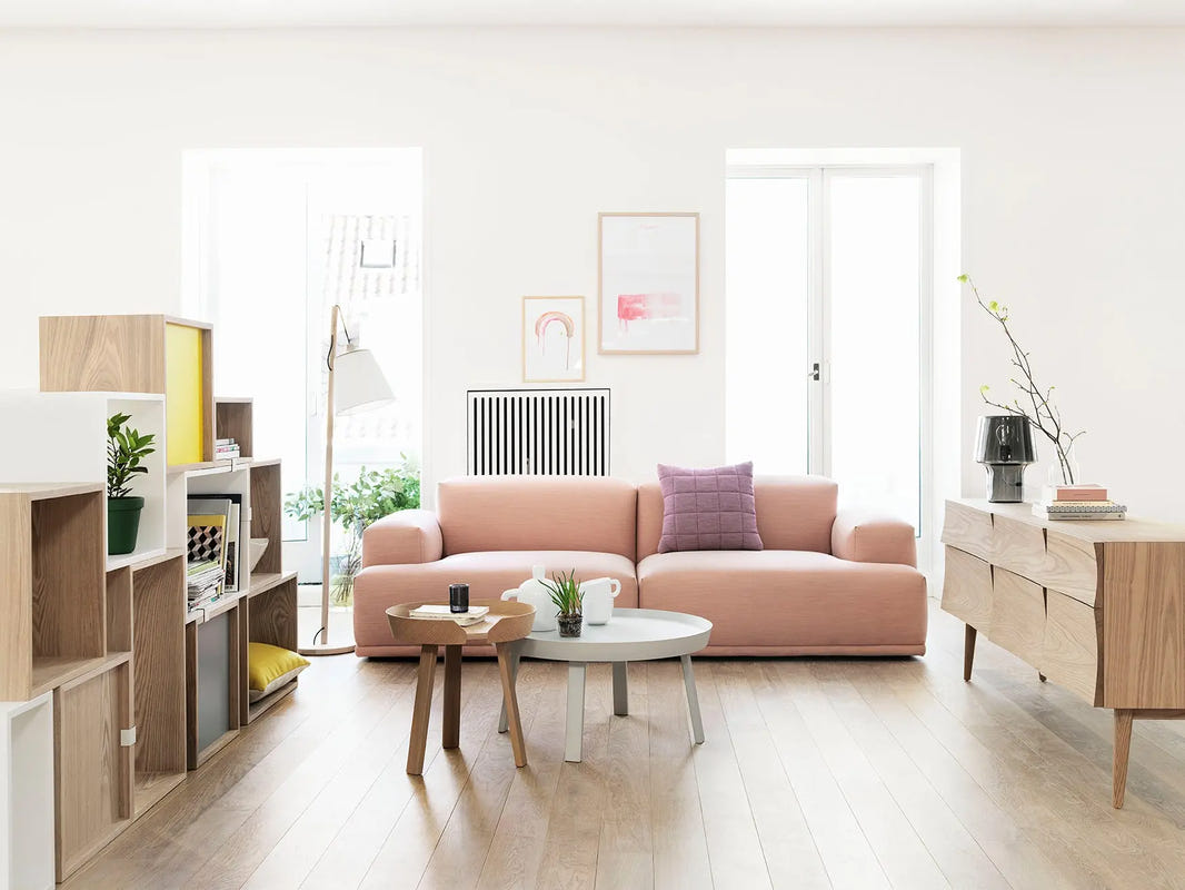 Muuto Cosy In Grey pöytävalaisin harmaa Harri Koskinen
