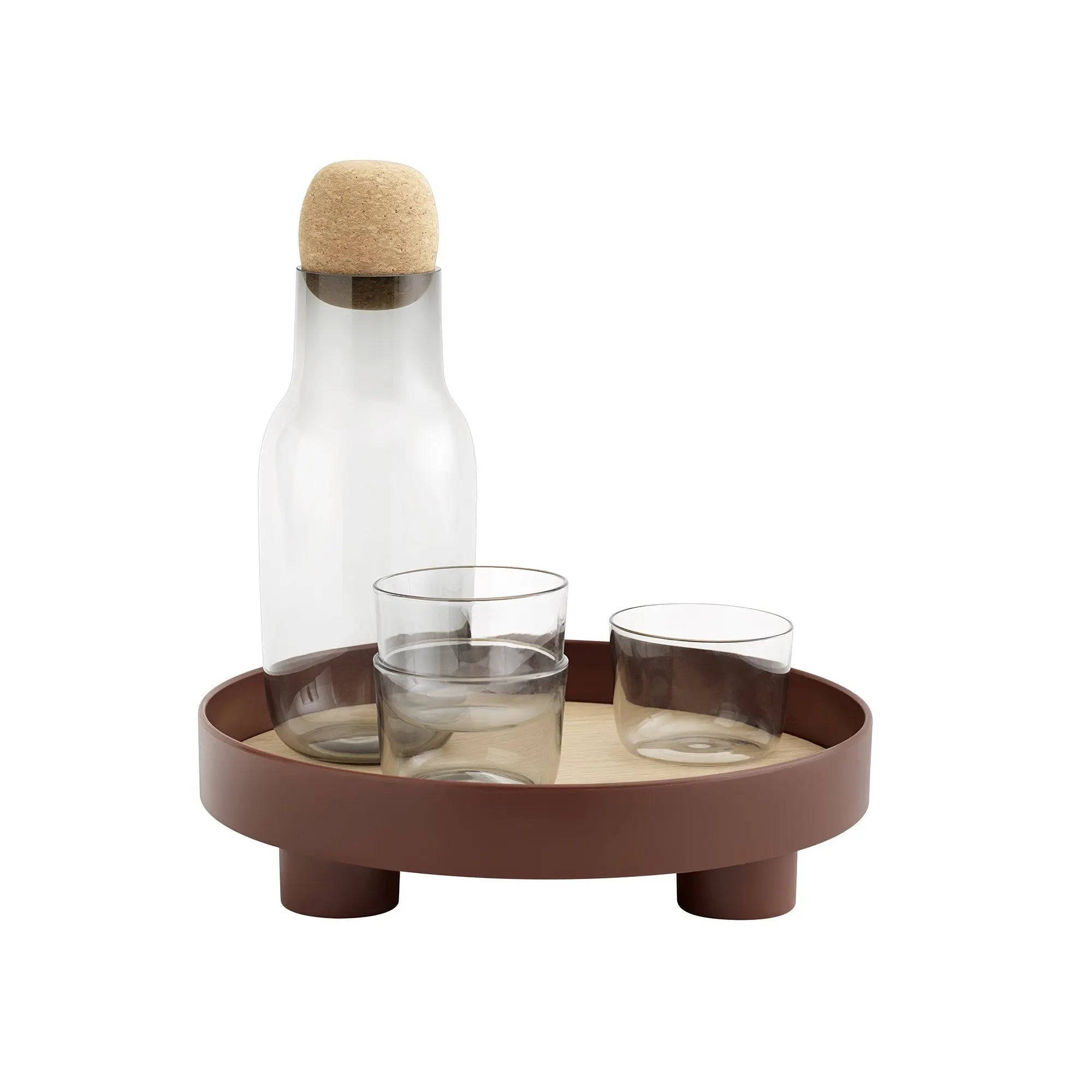 Muuto Platform tarjotin tummanpunainen - Laatukaluste