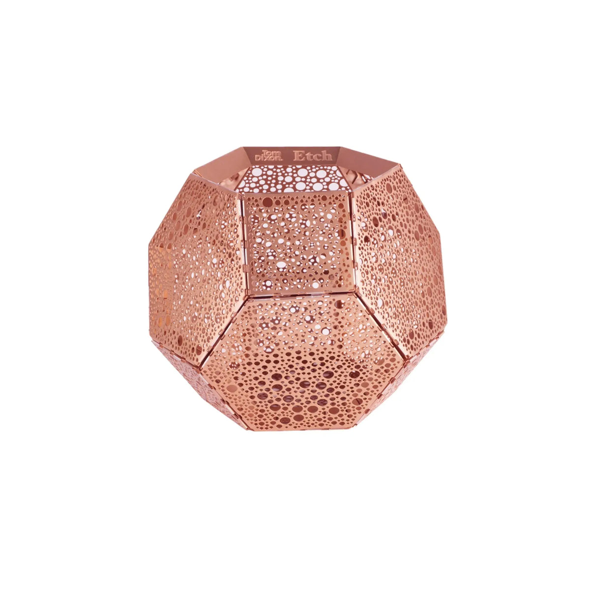 Tom Dixon Etch kynttilälyhty kupari - Laatukaluste