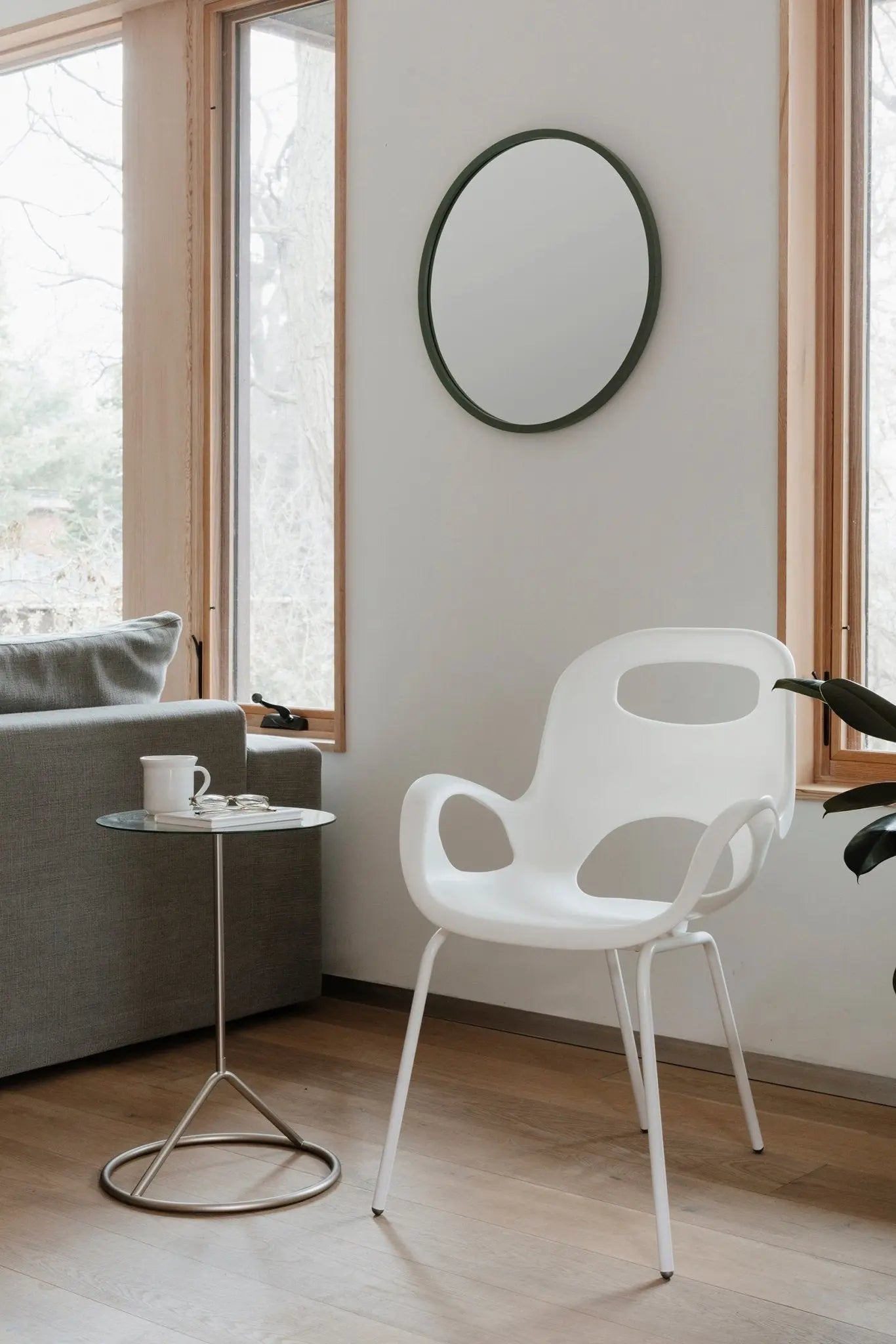 Umbra Hub peili pyöreä 61cm vihreä - Laatukaluste