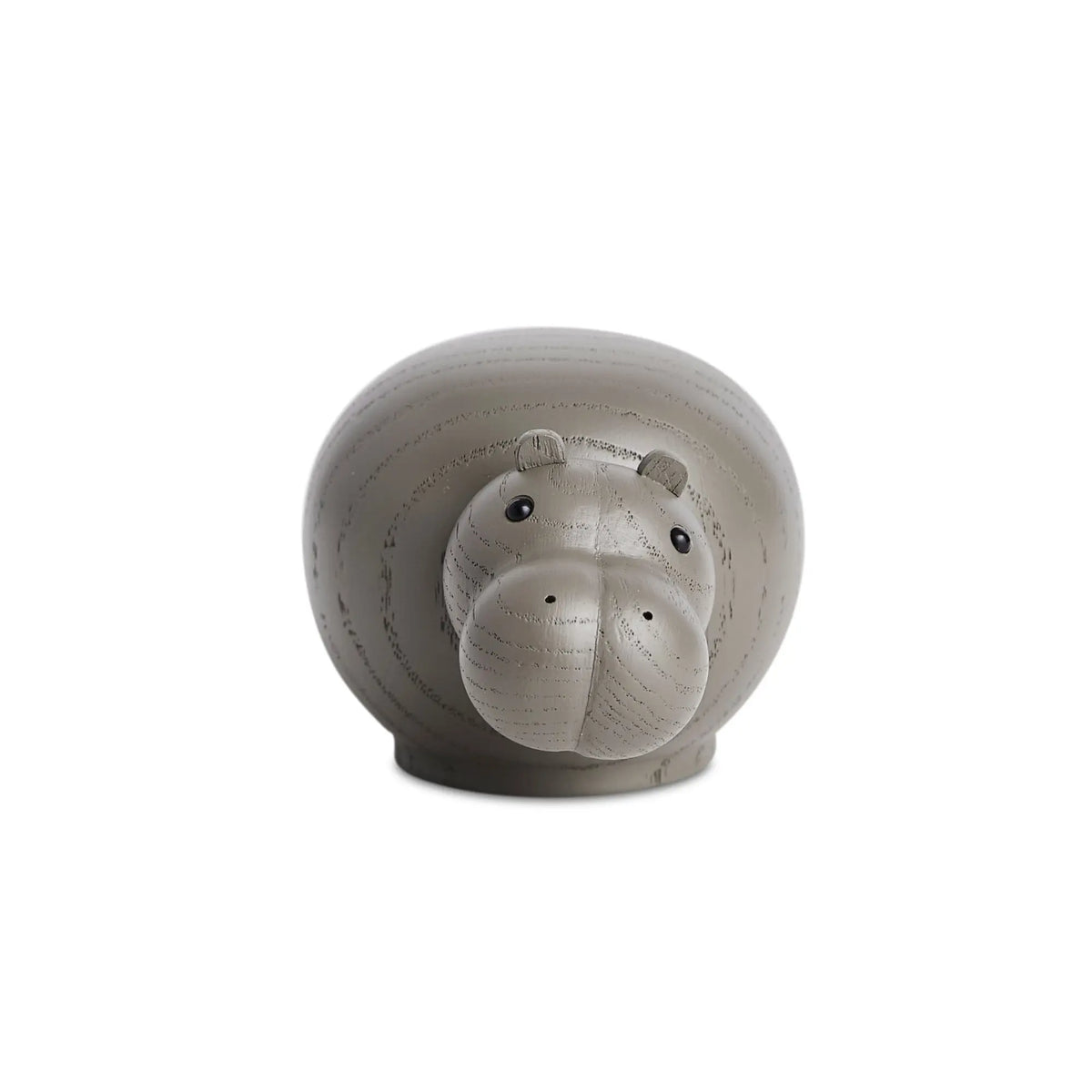 WOUD Hibo Hippopotamus pieni taupe WOUD