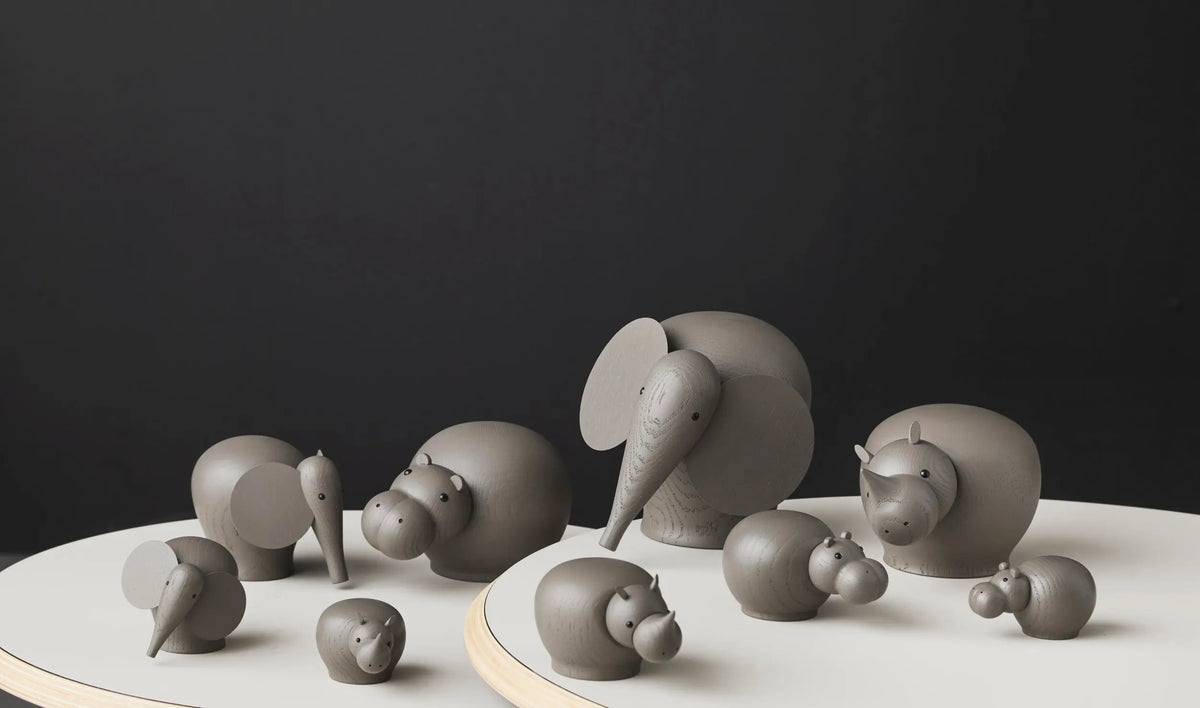 WOUD Nunu Elephant medium taupe WOUD